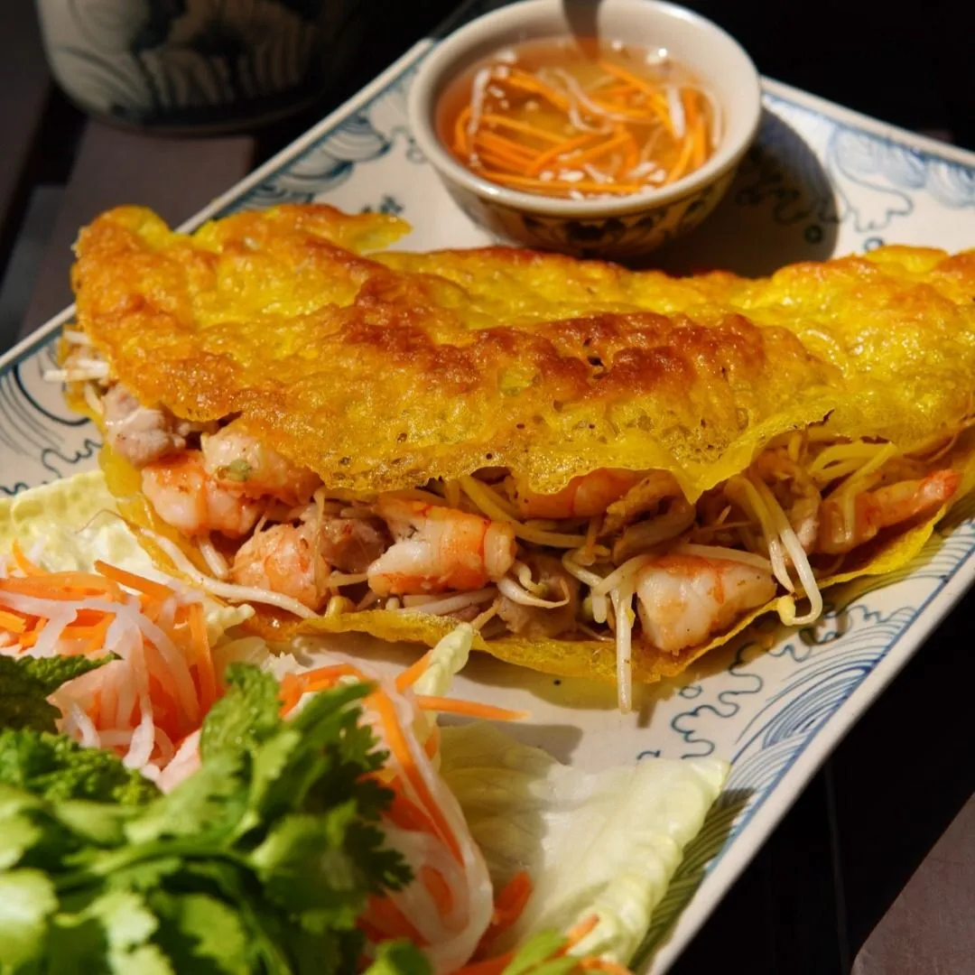 Bánh xèo — Crepe vietnamita