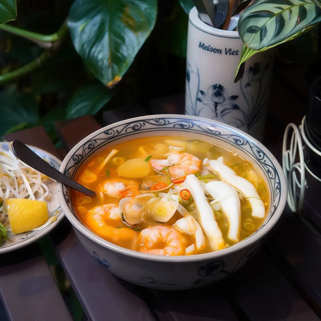 Bún hải sản