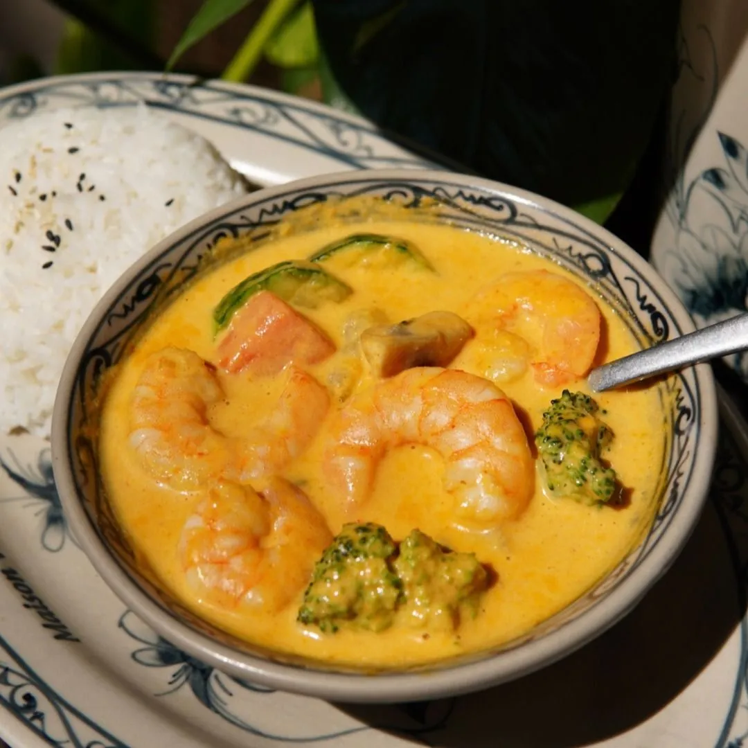 Cơm cà ri tôm